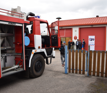 Předání vozidla TATRA CAS 32/8200/0800-S3R místní JPO